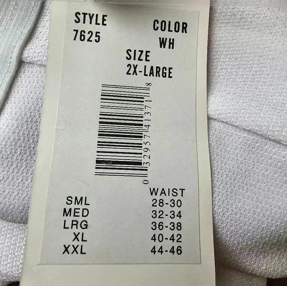 NWT BIKE ATHLETIC CPS STYLE 7625 COMPRESSION PERFORMANCE SHORT WHITE 2XL - Picture 3 of 6